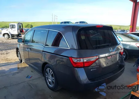 2013 Honda Odyssey Ex-L z USA, uszkodzony, nr VIN 5FNRL5H62DB070109